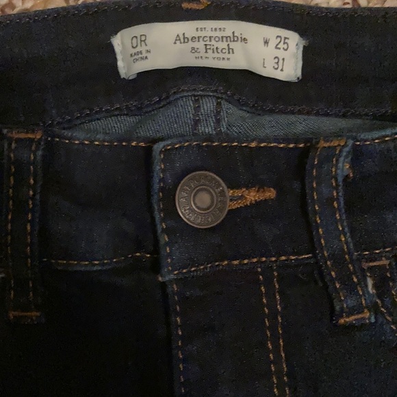 Abercrombie & Fitch skinny dark jeans - Picture 3 of 3